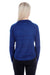 J America JA8663 Womens Odyssey Fleece Crewneck Sweatshirt Sapphire Blue Back