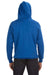 J America JA8830 Mens Sport Lace Hooded Sweatshirt Hoodie Royal Blue Back