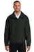 Port Authority JP54 Mens Competitor Wind & Water Resistant Full Zip Jacket Black Front