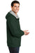 Port Authority JP56 Mens Team Wind & Water Resistant Full Zip Hooded Jacket Hunter Green Side