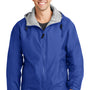 Port Authority Mens Team Wind & Water Resistant Full Zip Hooded Jacket - Royal Blue