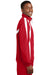Sport-Tek JST60 Mens Water Resistant Full Zip Jacket Red Side
