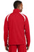 Sport-Tek JST90 Mens Full Zip Track Jacket Red Back