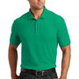 Port Authority Mens Core Classic Short Sleeve Polo Shirt - Bright Kelly Green