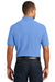 Port Authority K100 Mens Core Classic Short Sleeve Polo Shirt Carolina Blue Back