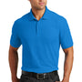 Port Authority Mens Core Classic Short Sleeve Polo Shirt - Coastal Blue
