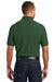Port Authority K100 Mens Core Classic Short Sleeve Polo Shirt Forest Green Back