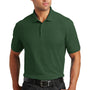 Port Authority Mens Core Classic Short Sleeve Polo Shirt - Deep Forest Green