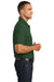 Port Authority K100 Mens Core Classic Short Sleeve Polo Shirt Forest Green Side