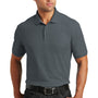 Port Authority Mens Core Classic Short Sleeve Polo Shirt - Graphite Grey