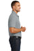 Port Authority K100 Mens Core Classic Short Sleeve Polo Shirt Grey Side