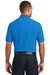 Port Authority K100P Mens Core Classic Short Sleeve Polo Shirt w/ Pocket Coastal Blue Back