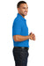 Port Authority K100P Mens Core Classic Short Sleeve Polo Shirt w/ Pocket Coastal Blue Side