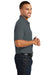Port Authority K100P Mens Core Classic Short Sleeve Polo Shirt w/ Pocket Graphite Grey Side