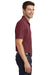 Port Authority K110 Mens Dry Zone Moisture Wicking Short Sleeve Polo Shirt Burgundy Side