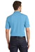 Port Authority K110 Mens Dry Zone Moisture Wicking Short Sleeve Polo Shirt Carolina Blue Back