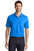 Port Authority K110 Mens Dry Zone Moisture Wicking Short Sleeve Polo Shirt Coastal Blue Front