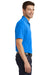 Port Authority K110 Mens Dry Zone Moisture Wicking Short Sleeve Polo Shirt Coastal Blue Side