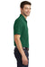 Port Authority K110 Mens Dry Zone Moisture Wicking Short Sleeve Polo Shirt Forest Green Side