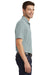 Port Authority K110 Mens Dry Zone Moisture Wicking Short Sleeve Polo Shirt Gusty Grey Side