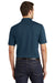 Port Authority K110 Mens Dry Zone Moisture Wicking Short Sleeve Polo Shirt Navy Blue Back