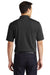 Port Authority K110P Mens Dry Zone Moisture Wicking Short Sleeve Polo Shirt w/ Pocket Black Back
