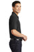 Port Authority K110P Mens Dry Zone Moisture Wicking Short Sleeve Polo Shirt w/ Pocket Black Side