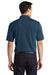 Port Authority K110P Mens Dry Zone Moisture Wicking Short Sleeve Polo Shirt w/ Pocket Navy Blue Back
