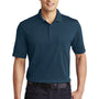 Port Authority Mens Dry Zone Moisture Wicking Short Sleeve Polo Shirt w/ Pocket - River Navy Blue