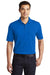 Port Authority K110P Mens Dry Zone Moisture Wicking Short Sleeve Polo Shirt w/ Pocket Royal Blue Front