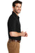 Port Authority K164 Mens SuperPro Moisture Wicking Short Sleeve Polo Shirt Black Side