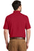 Port Authority K164 Mens SuperPro Moisture Wicking Short Sleeve Polo Shirt Red Back