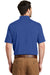 Port Authority K164 Mens SuperPro Moisture Wicking Short Sleeve Polo Shirt Blue Back