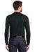 Port Authority K321 Mens Long Sleeve Mock Neck T-Shirt Black Back