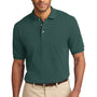 Port Authority Mens Shrink Resistant Short Sleeve Polo Shirt - Dark Green - Closeout