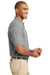Port Authority K420 Mens Short Sleeve Polo Shirt Oxford Grey Side