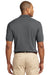 Port Authority K420 Mens Short Sleeve Polo Shirt Steel Grey Back