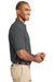 Port Authority K420 Mens Short Sleeve Polo Shirt Steel Grey Side