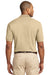 Port Authority K420 Mens Short Sleeve Polo Shirt Stone Brown Back