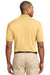 Port Authority K420 Mens Short Sleeve Polo Shirt Yellow Back