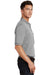 Port Authority K420P Mens Short Sleeve Polo Shirt w/ Pocket Oxford Grey Side