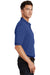 Port Authority K420P Mens Short Sleeve Polo Shirt w/ Pocket Royal Blue Side