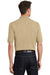 Port Authority K420P Mens Short Sleeve Polo Shirt w/ Pocket Stone Brown Back