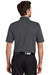 Port Authority K455 Mens Rapid Dry Moisture Wicking Short Sleeve Polo Shirt Charcoal Grey Back