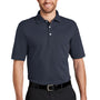 Port Authority Mens Rapid Dry Moisture Wicking Short Sleeve Polo Shirt - Classic Navy Blue