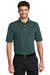 Port Authority K455 Mens Rapid Dry Moisture Wicking Short Sleeve Polo Shirt Dark Green Front