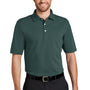 Port Authority Mens Rapid Dry Moisture Wicking Short Sleeve Polo Shirt - Dark Green - Closeout