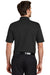 Port Authority K455 Mens Rapid Dry Moisture Wicking Short Sleeve Polo Shirt Black Back