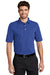 Port Authority K455 Mens Rapid Dry Moisture Wicking Short Sleeve Polo Shirt Royal Blue Front