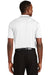 Sport-Tek K467 Mens Dri-Mesh Moisture Wicking Short Sleeve Polo Shirt White Back
